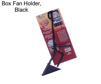 Box Fan Holder, Black