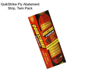 QuikStrike Fly Abatement Strip, Twin Pack