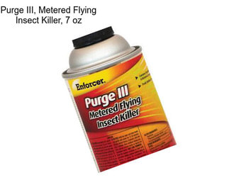 Purge III, Metered Flying Insect Killer, 7 oz