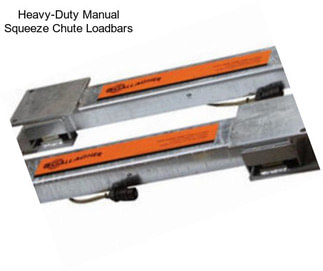 Heavy-Duty Manual Squeeze Chute Loadbars