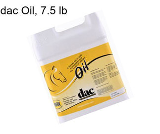 Dac Oil, 7.5 lb