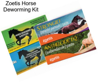 Zoetis Horse Deworming Kit