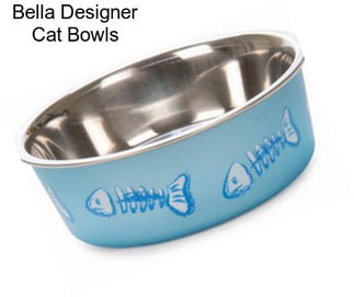 Bella Designer Cat Bowls