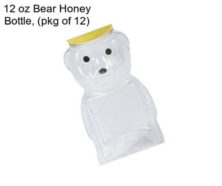 12 oz Bear Honey Bottle, (pkg of 12)