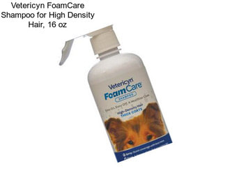 Vetericyn FoamCare Shampoo for High Density Hair, 16 oz