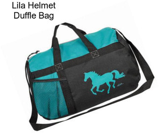 Lila Helmet Duffle Bag