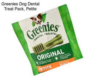 Greenies Dog Dental Treat Pack, Petite