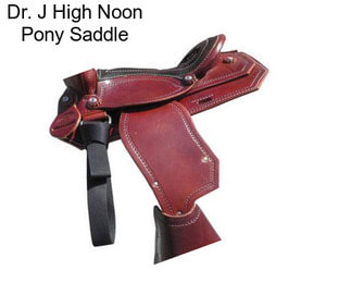 Dr. J High Noon Pony Saddle