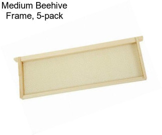 Medium Beehive Frame, 5-pack