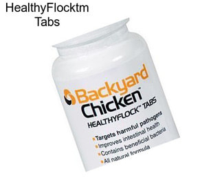 HealthyFlocktm Tabs