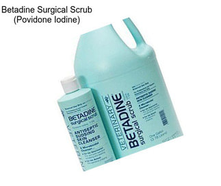 Betadine Surgical Scrub (Povidone Iodine)