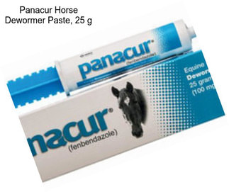 Panacur Horse Dewormer Paste, 25 g