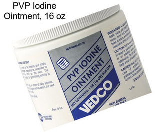 PVP Iodine Ointment, 16 oz