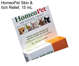 HomeoPet Skin & Itch Relief, 15 mL