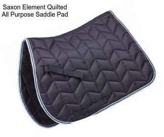 Saxon Element Quilted All Purpose Saddle Pad