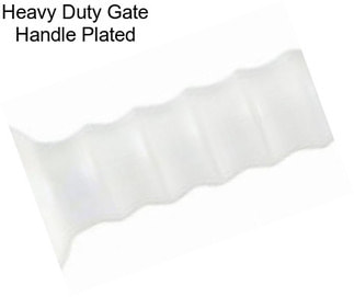 Heavy Duty Gate Handle Plated