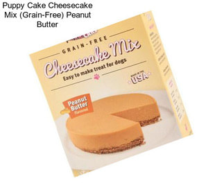 Puppy Cake Cheesecake Mix (Grain-Free) Peanut Butter