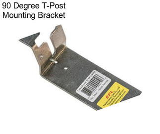 90 Degree T-Post Mounting Bracket