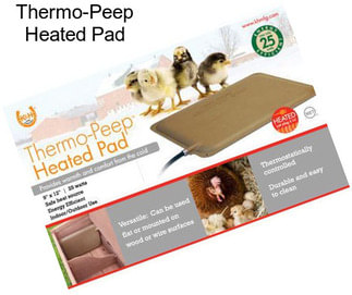 Thermo-Peep Heated Pad