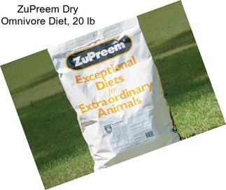 ZuPreem Dry Omnivore Diet, 20 lb
