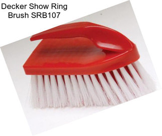 Decker Show Ring Brush SRB107