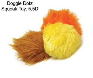 Doggie Dotz Squeak Toy, 5.5\