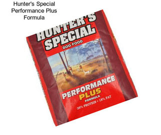 Hunter\'s Special Performance Plus Formula