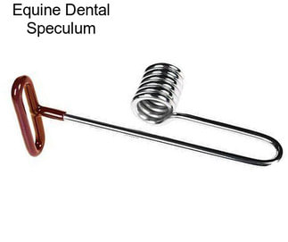 Equine Dental Speculum