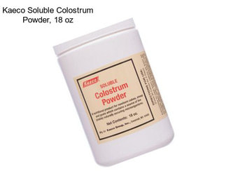 Kaeco Soluble Colostrum Powder, 18 oz