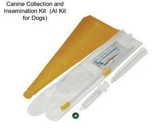 Canine Collection and Insemination Kit  (AI Kit for Dogs)