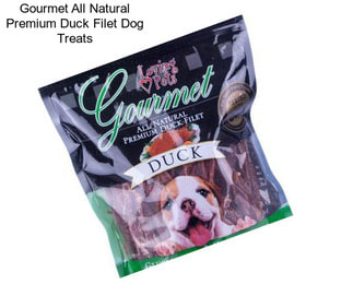 Gourmet All Natural Premium Duck Filet Dog Treats