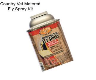 Country Vet Metered Fly Spray Kit