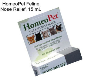 HomeoPet Feline Nose Relief, 15 mL
