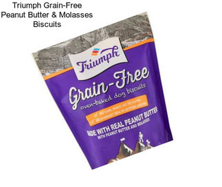 Triumph Grain-Free Peanut Butter & Molasses Biscuits
