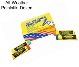 All-Weather Paintstik, Dozen