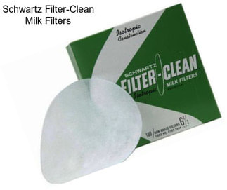 Schwartz Filter-Clean Milk Filters