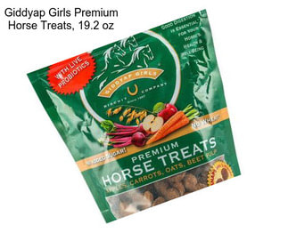 Giddyap Girls Premium Horse Treats, 19.2 oz