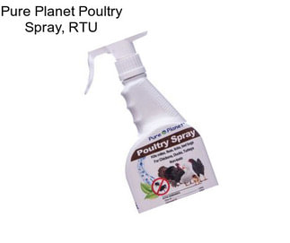 Pure Planet Poultry Spray, RTU