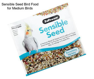 Sensible Seed Bird Food for Medium Birds