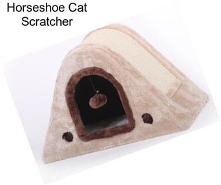 Horseshoe Cat Scratcher