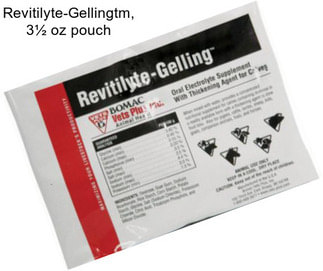 Revitilyte-Gellingtm, 3½ oz pouch