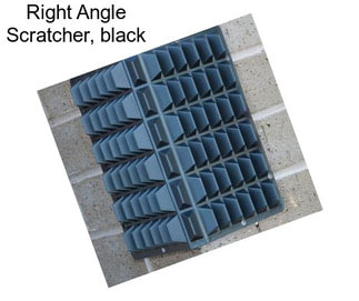 Right Angle Scratcher, black