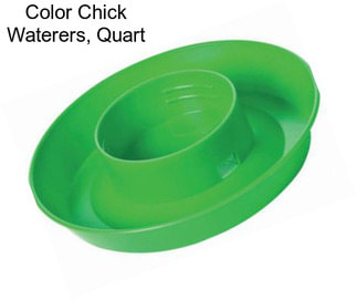 Color Chick Waterers, Quart