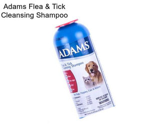 Adams Flea & Tick Cleansing Shampoo