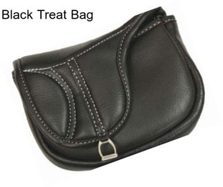 Black Treat Bag