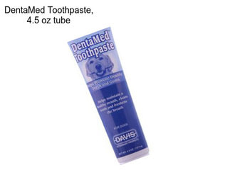 DentaMed Toothpaste, 4.5 oz tube