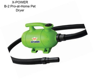 X-POWER B-2 Pro-at-Home Pet Dryer