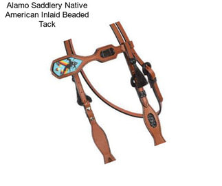 Alamo Saddlery Native American Inlaid Beaded Tack