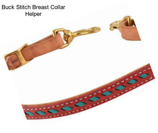 Buck Stitch Breast Collar Helper