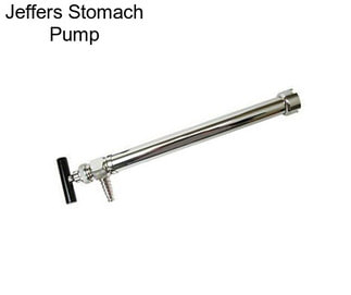 Jeffers Stomach Pump